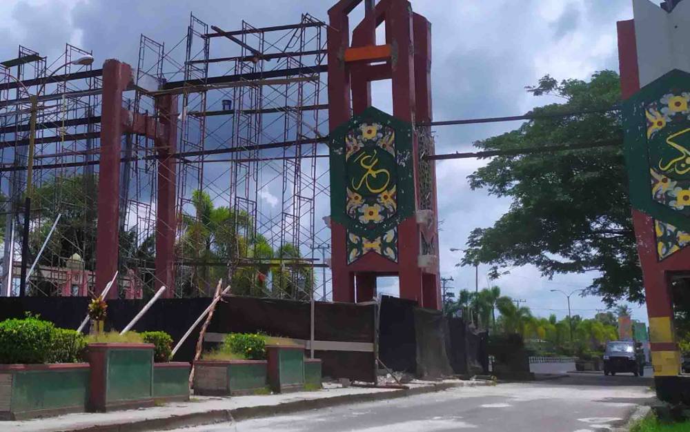 Mulai Hari ini, Sebagian Jalan Sekitar Gerbang Sahati Dibuka Kembali