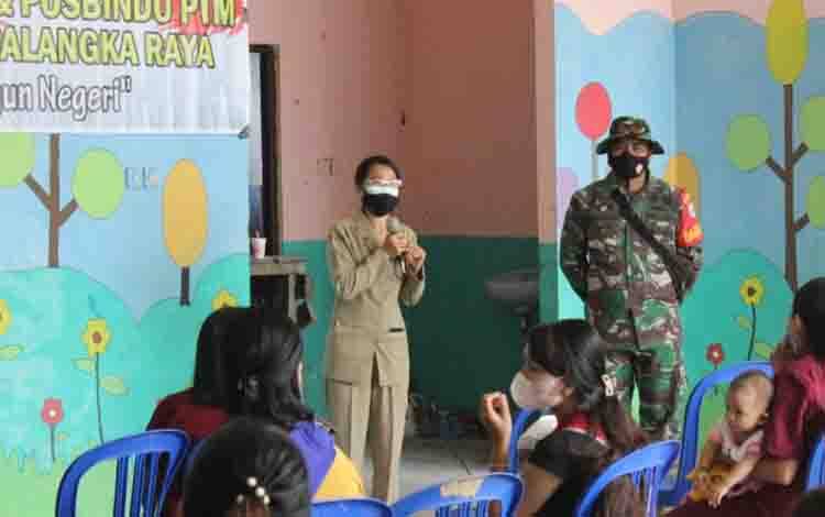 Sosialisasi penceghan stunting di Desa Kampuri