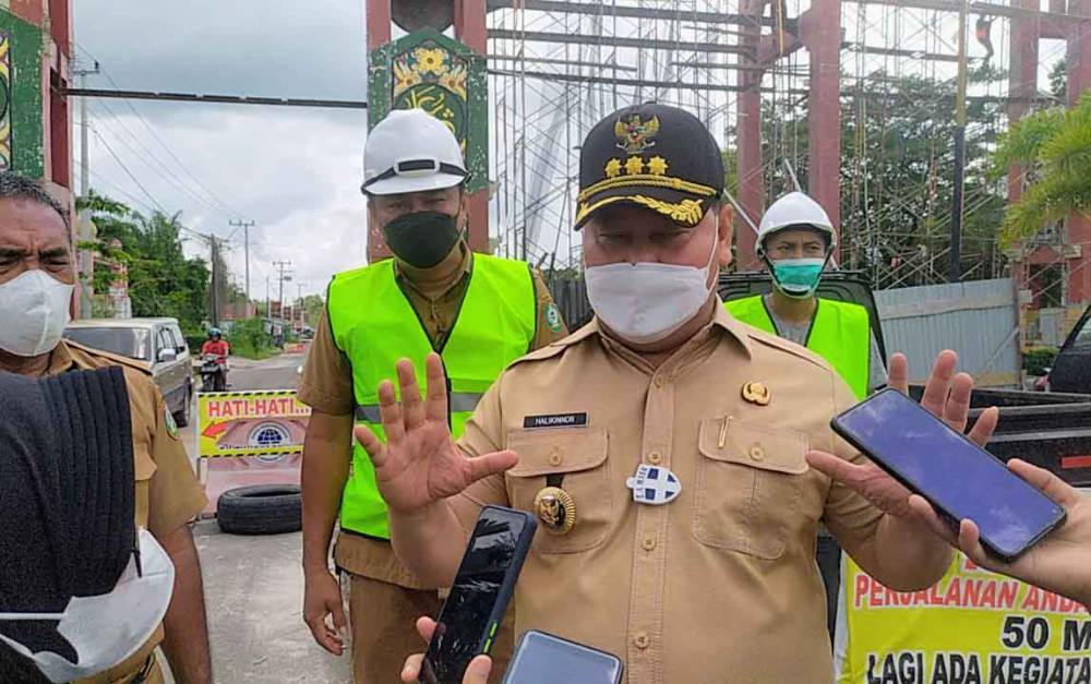 Jalan Kenan Sandan Rusak, Bupati Kotim Pastikan Diperbaiki