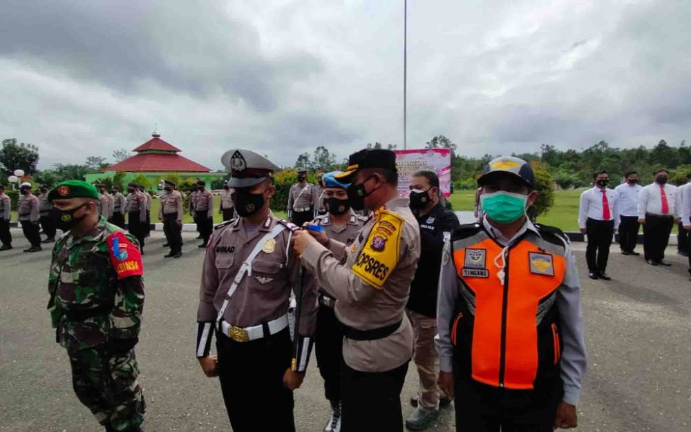 Polres Gunung Mas Laksanakan Operasi Patuh Selama 14 Hari, ini Sasarannya