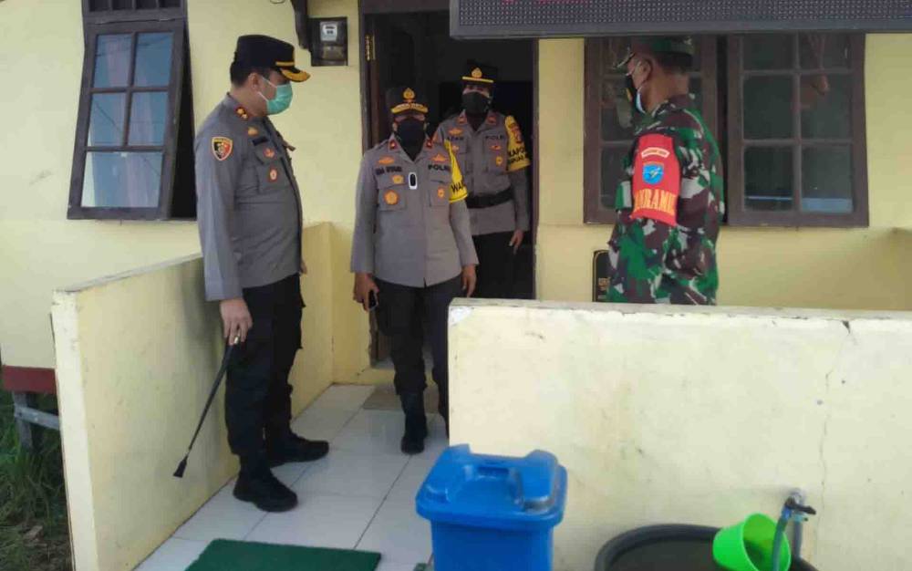 Wakapolda Kalteng Cek Rumah Bhabinkamtibmas di Kawasan Food Estate Kapuas