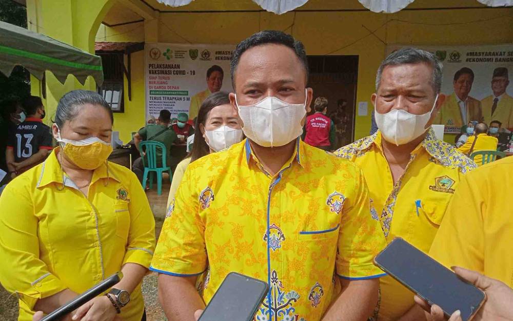 Ketua DPRD Barito Timur Ajak Semua Pihak Dukung Percepatan Vaksinasi Covid-19