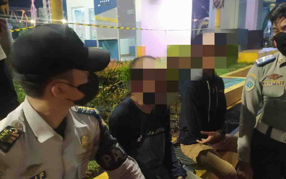 Juru Parkir Liar di Tugu Soekarno Diamankan Petugas