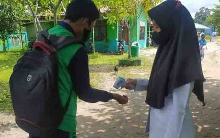 SMP Negeri 9 Sampit Tetap Lakukan Ekstrakulikuler saat Pembelajaran Tatap Muka Terbatas