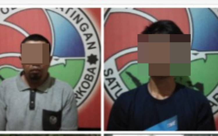 Dua Orang Diduga Hendak Transaksi Sabu di Katingan Ditangkap Polisi