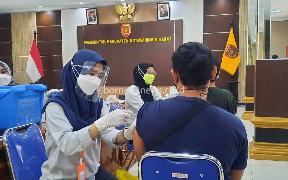 72 Ribu Orang di Kobar Telah Disuntik Vaksin Dosis Pertama