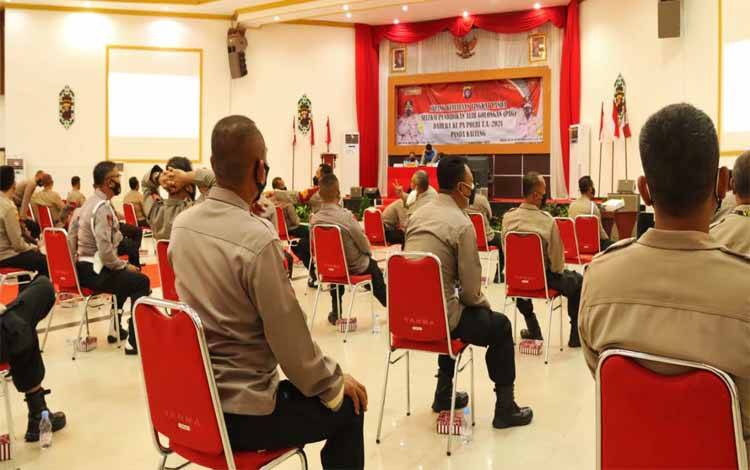 77 Bintara Tinggi Polda Kalteng Lulus Seleksi Pendidikan Alih Golongan