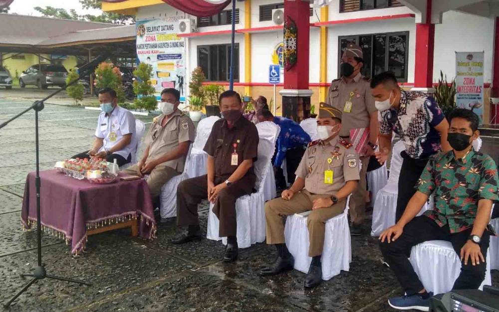 Sekda Gunung Mas Sampaikan Harapan Kepada BPN