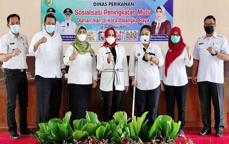 Wakil Wali Kota Palangka Raya Ajak UKM Produksi Olahan Ikan Lebih Kreatif