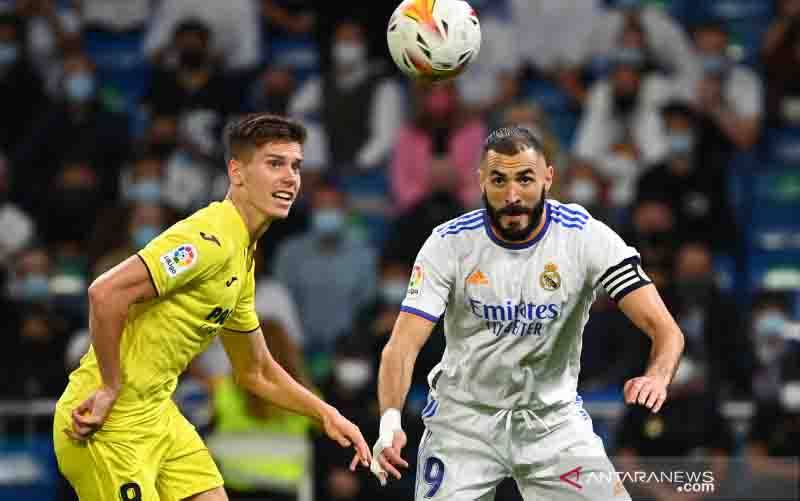 Rentetan Kemenangan Real Madrid Berakhir Sesuai Diimbangi Villarreal