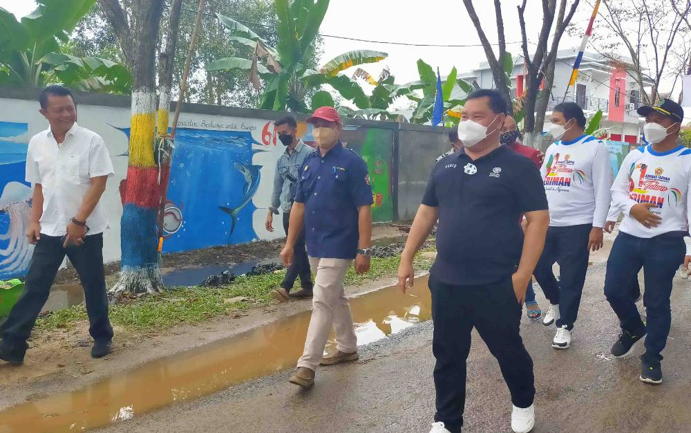 Bupati Kotim Apresiasi Lomba Mural Karang Taruna karena Rubah Kawasan Kumuh