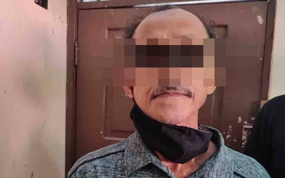 Salah satu pelaku hipnotis yang diringkus polisi.
