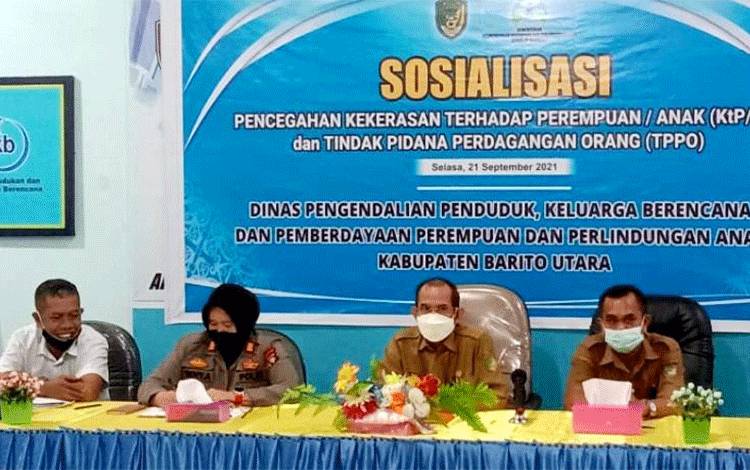 UPTD Disdalduk KB P3A Barito Utara Dapat Kucuran Dana DAK Non Fisik Rp 374 Juta