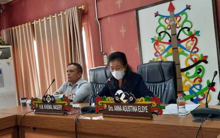 DPRD Palangka Raya Bahas Penetapan KUA PPAS APBD Perubahan