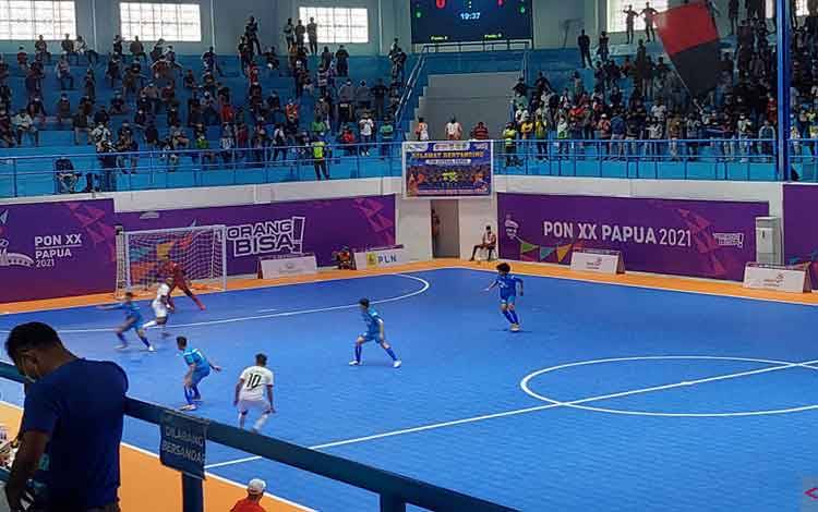 Tim Futsal Papua Tembus Semi Final PON XX