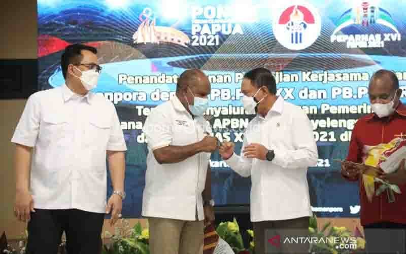 Kemenpora Salurkan Dana Tambahan Rp 831 Miliar untuk PON dan Peparnas Papua