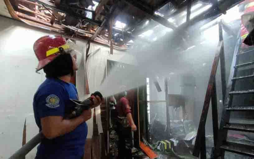 Ditinggal Kerja, Rumah Warga Madurejo Nyaris Ludes Terbakar