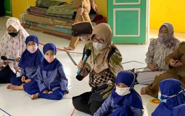 Bunda PAUD Kunjungi Beberapa PAUD Dalam Kota Muara Teweh
