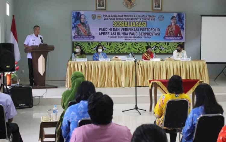 Pemkab Gunung Mas Dukung PAUD Holistik Integratif