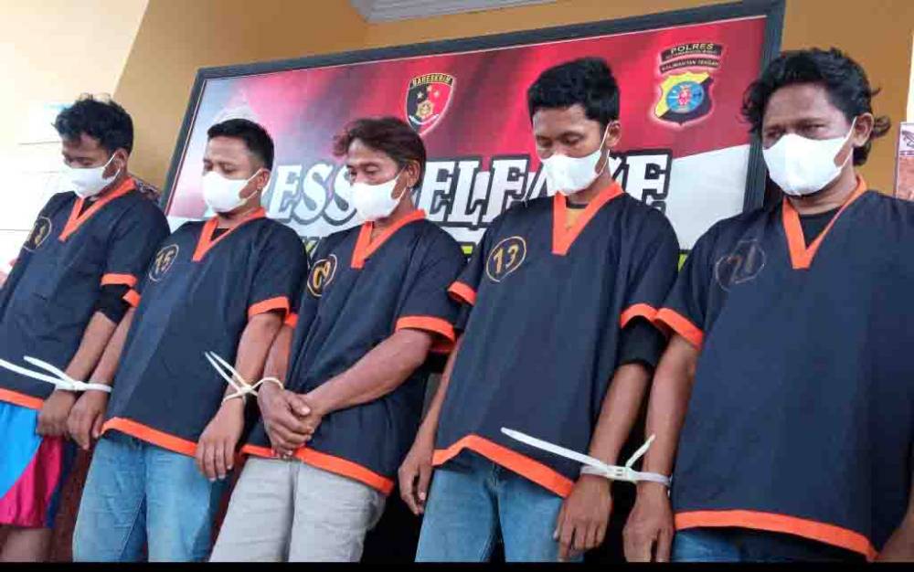 5 Pendekar Padepokan Gubug Remaja Ditangkap karena Penganiayaan
