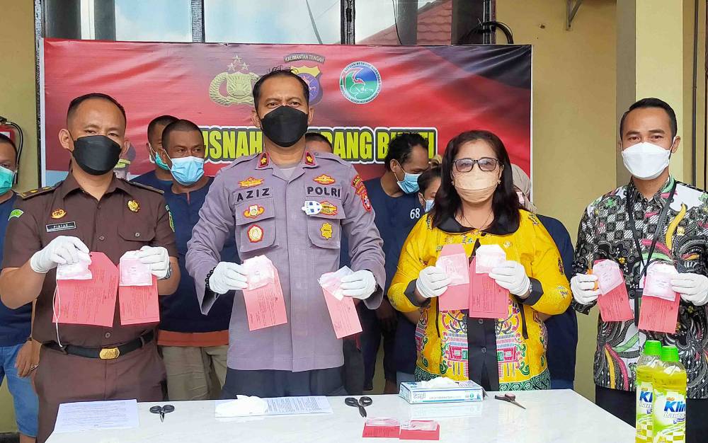 Satreskoba Polres Kotim Ringkus 10 Pengedar Sabu Selama 1 Bulan Terakhir