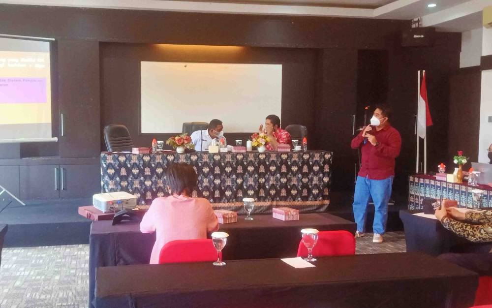 Workshop BNN Kota Palangka Raya Penguatan Kapasitas Insan Media