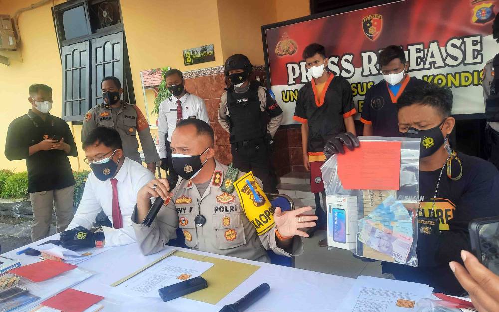 Polres Kobar Tangka Pencuri Uang Warga di Masjid Sirajul Muhtadin
