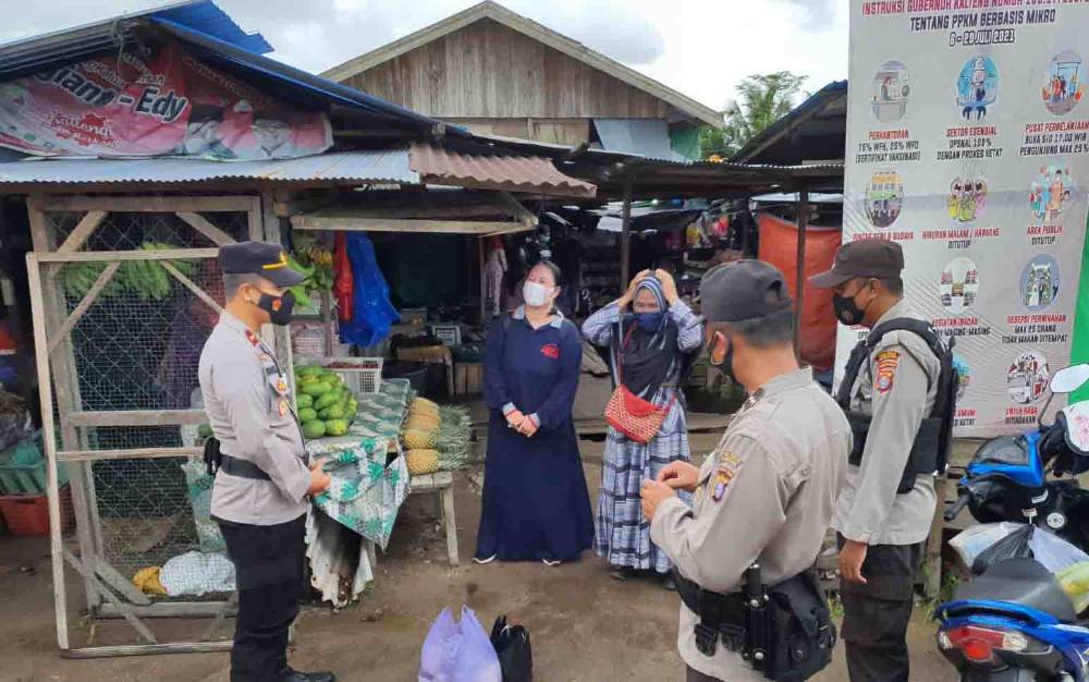 Masyarakat Pembuang Hulu diingatkan Tetap Disiplin Prokes