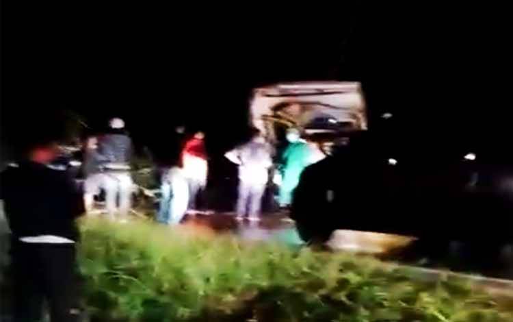 Laka Bus Vs Truk di Palangka Raya, 2 Tewas dan 6 Luka