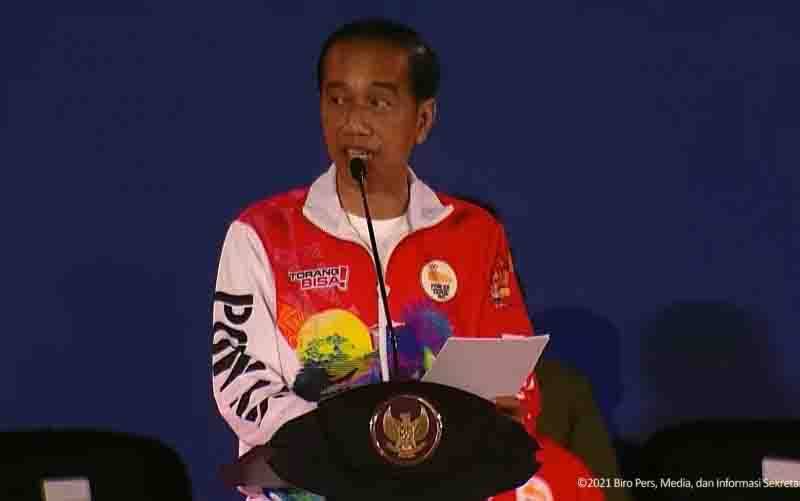 Presiden Jokowi Resmi Buka PON Papua