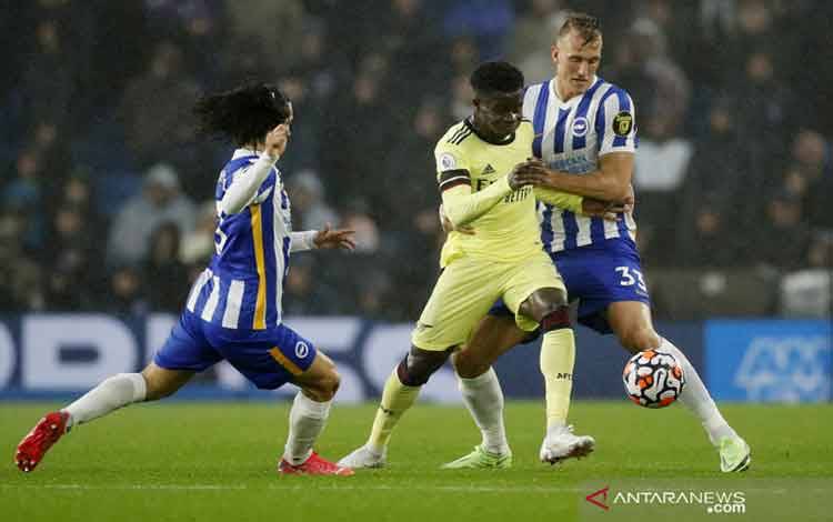 Arsenal Lawan Brighton Imbang Tanpa Gol