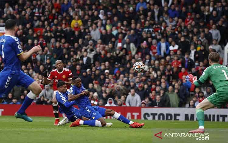 Manchester United Hanya Bisa Bermain Imbang 1-1 Lawan Everton