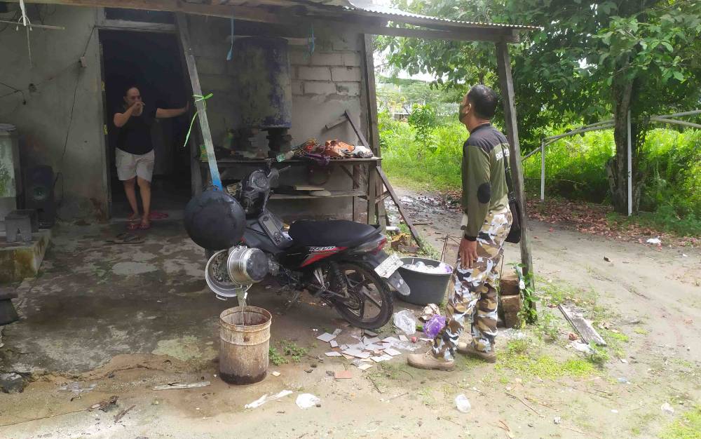 Kemunculan Beruang di Jalan Pramuka Sampit Tak Hanya Sekali