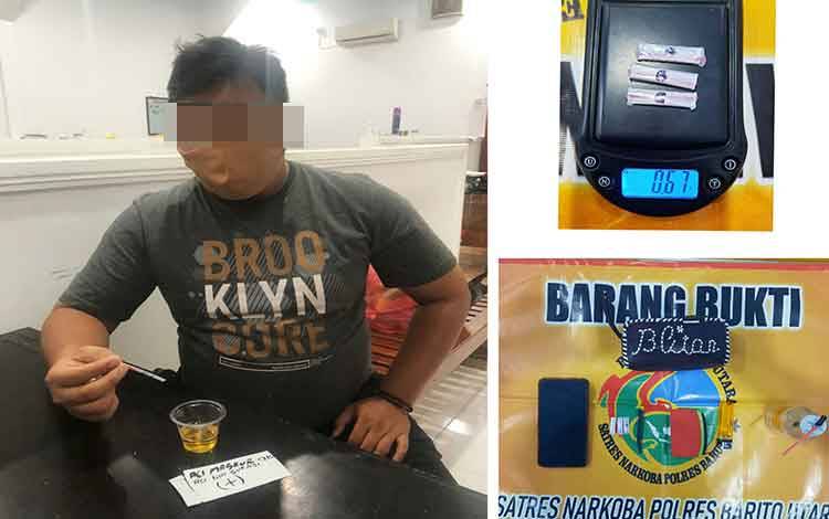 Terduga Pengedar Sabu Ditangkap Polisi