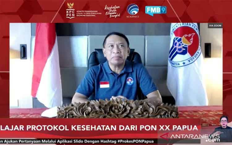 Menpora Apresiasi Ketaatan Prokes Dalam PON Papua