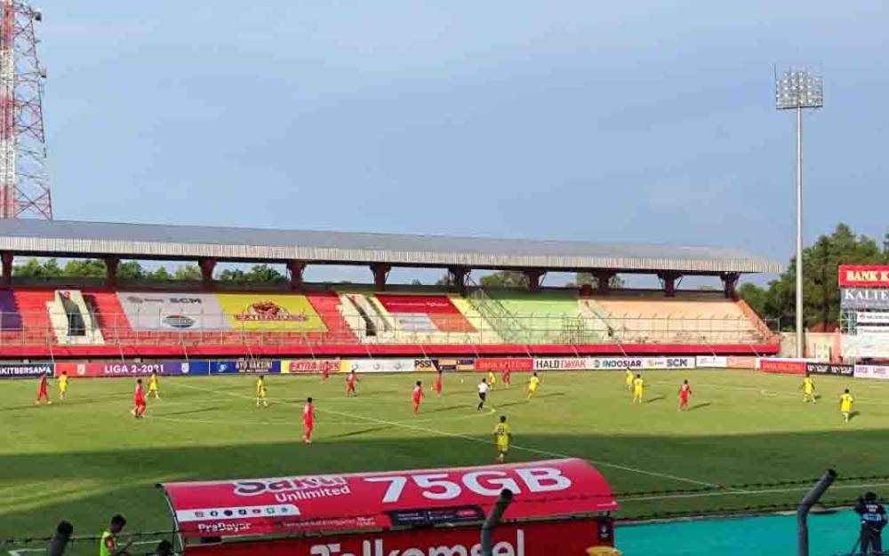 Giofani Kukuhkan Kemenangan Kalteng Putra Lawan Persiba Balik Papan