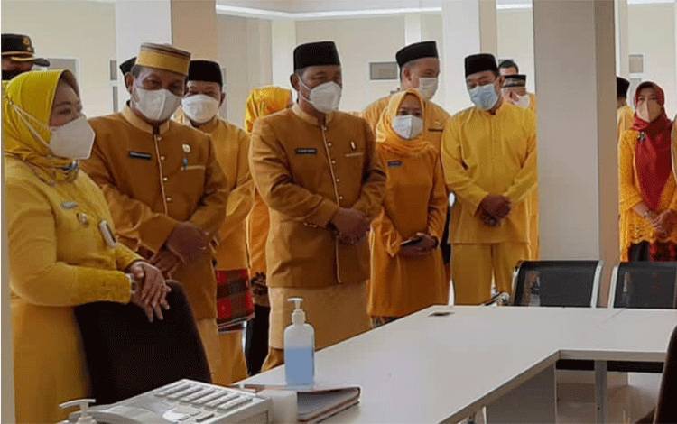 Unsur Pimpinan DPRD Kobar Hadiri Peresmian Rumah Sakit Pratama Kutaringin