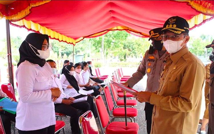 Bupati Murung Raya Sampaikan Ini Pada Peserta SKD CPNS