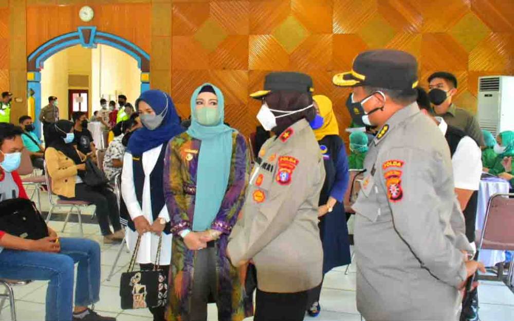 Wakil Wali Kota Palangka Raya Tinjau Vaksinasi Covid-19