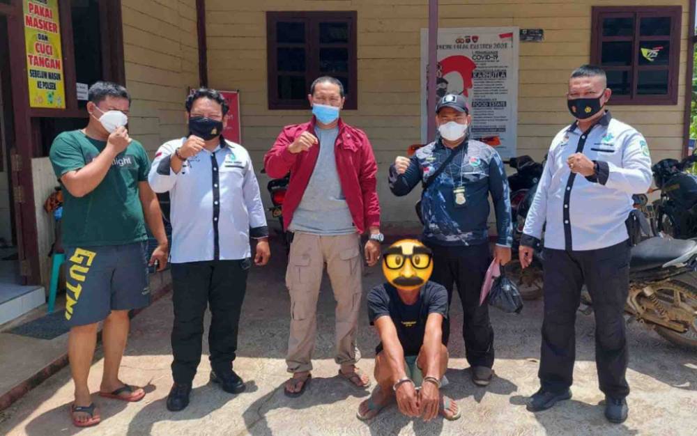 Milik 5 Paket Sabu, HD Diamankan Satresnarkoba Polres Gunung Mas