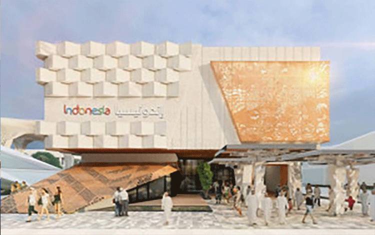 Ilustrasi - Paviliun Indonesia di Dubai Expo 2020. ANTARA/HO-Biro Humas Kementerian Perdagangan.