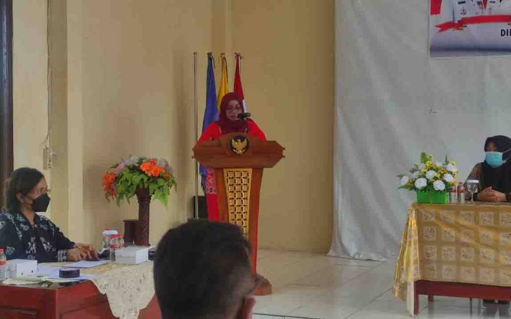 Dinas Perpustakaan dan Kearsipan Kotim Uji Publik Raperda Tentang Pengelolaan Kearsipan