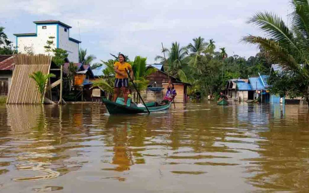 Banjir di Kotim Makin Mengkhawatirkan