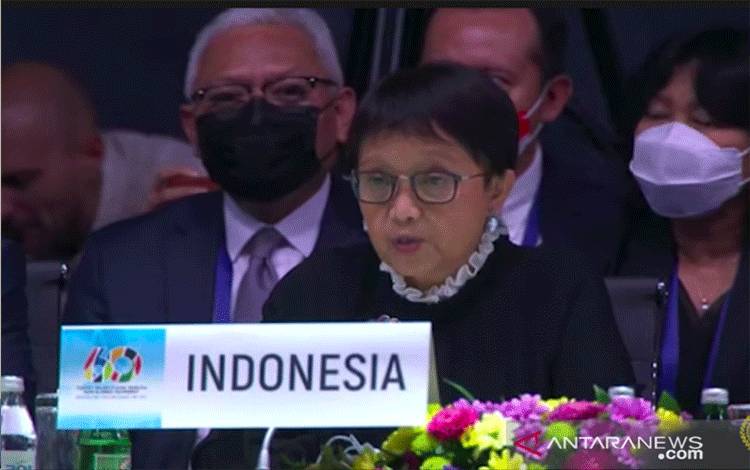 Peringati Gerakan Non-Blok, Menlu RI Soroti Ketimpangan Vaksin