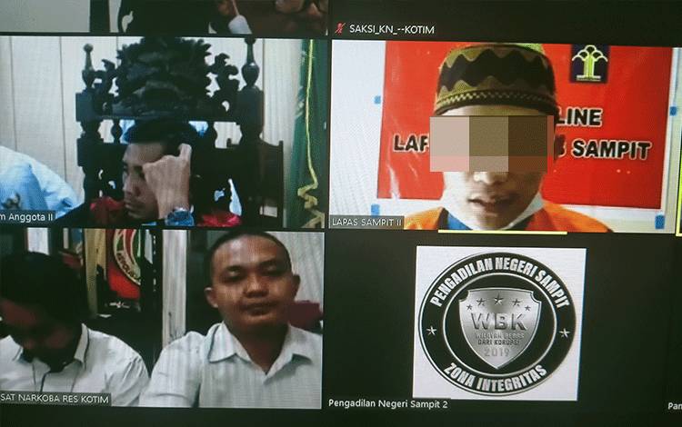 Duduk di Atas Motor, Datang Polisi Berupaya Kabur dan Buang Sabu