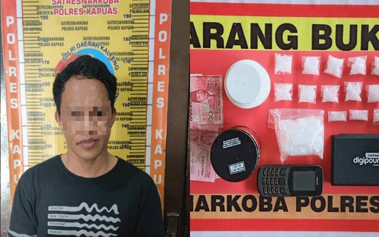 Pria Ini Ditangkap Karena Miliki 80 Gram Sabu