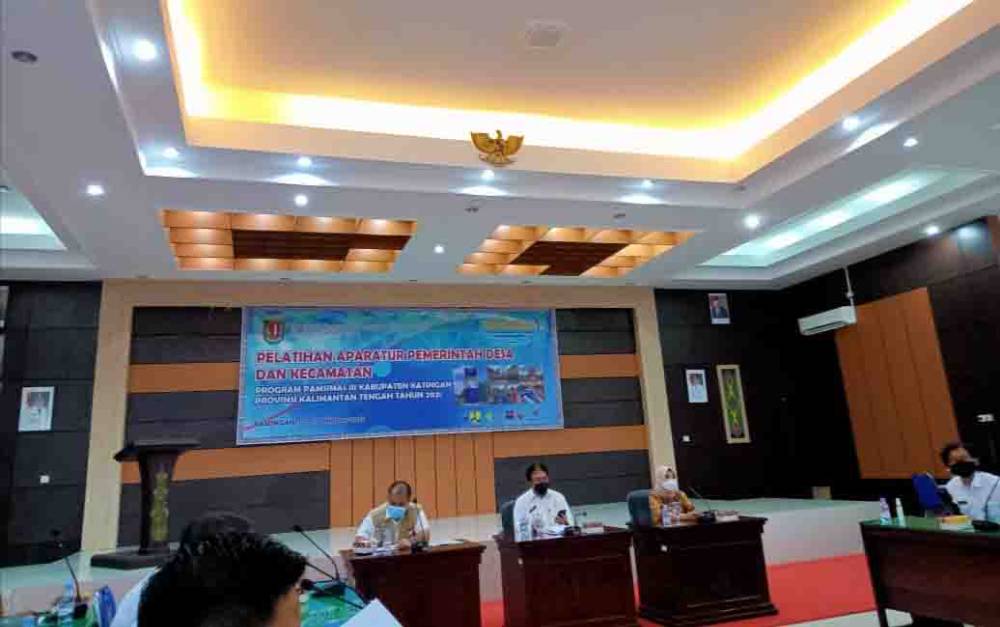 Wakil Bupati Katingan Buka Rakor Terkait Percepatan Penyaluran DAK dan Dana Desa