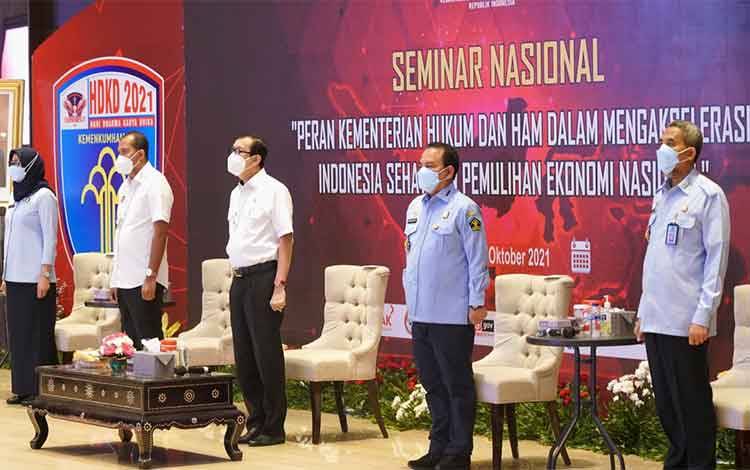 Kementerian Hukum dan HAM Dukung Akselerasi Indonesia Sehat dan Pemulihan Ekonomi Nasional?