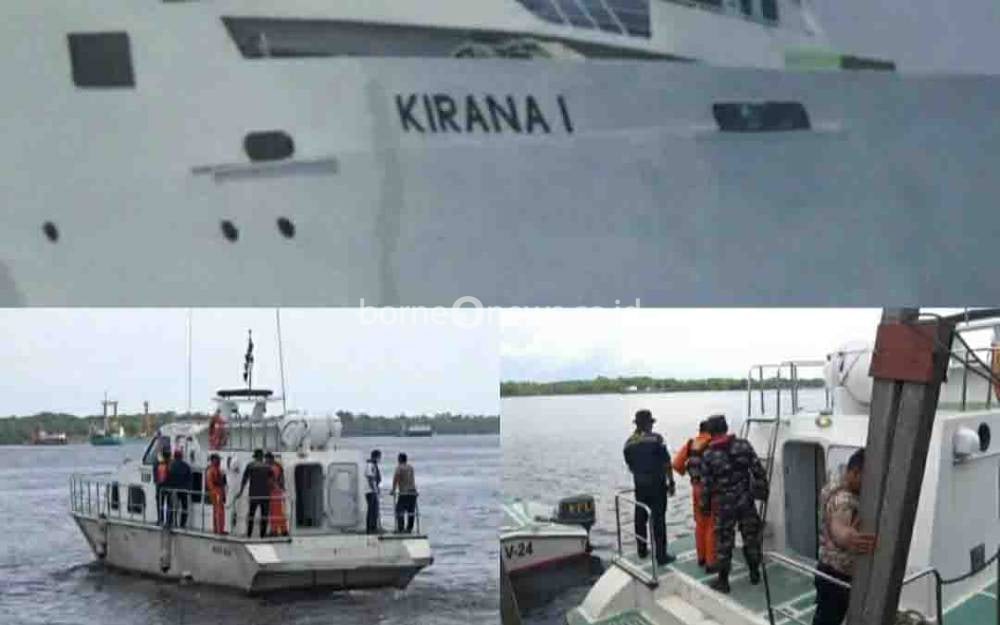 Petugas Gabungan Cari Penumpang Kapal Terjun ke Laut