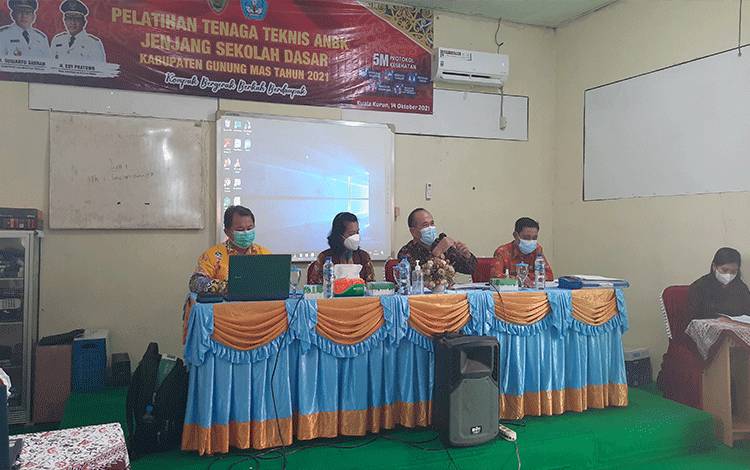 Ini Tujuan Pelatihan Tenaga Teknis ANBK Jenjang SD Tingkat Kabupaten Gunung Mas